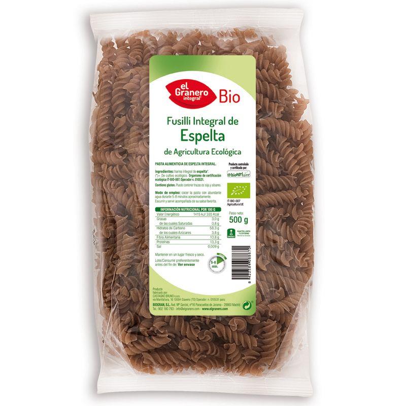 FUSILLI DE ESPELTA BIO 500GR – GRANERO - Imagen 2