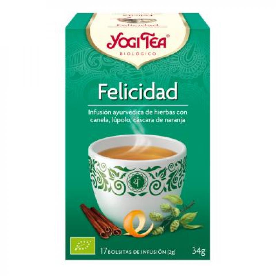 YOGI TEA FELICIDAD 17 X 1.8 GR
