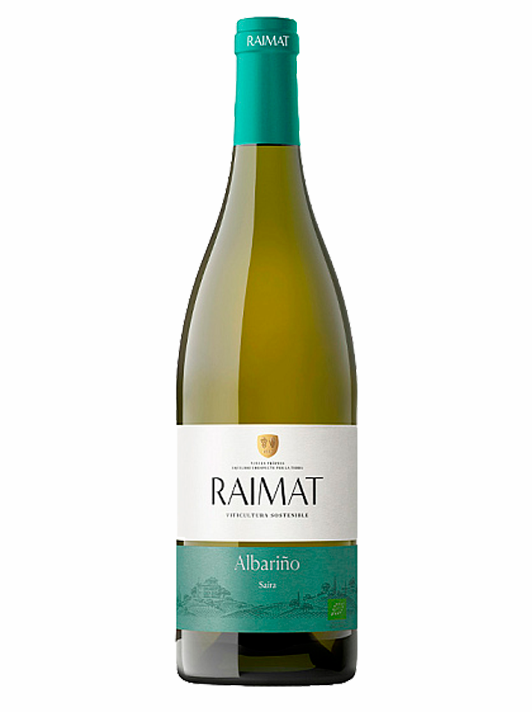 Vino blanco Albariño Raimat Saira 75 cl con crianza sobre lías - Imagen 2
