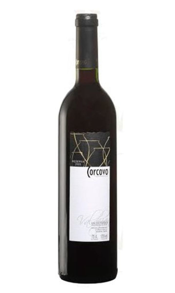 Vino tinto reserva Corcovo D.O. Valdepeñas botella de vidrio 75 cl - Imagen 2